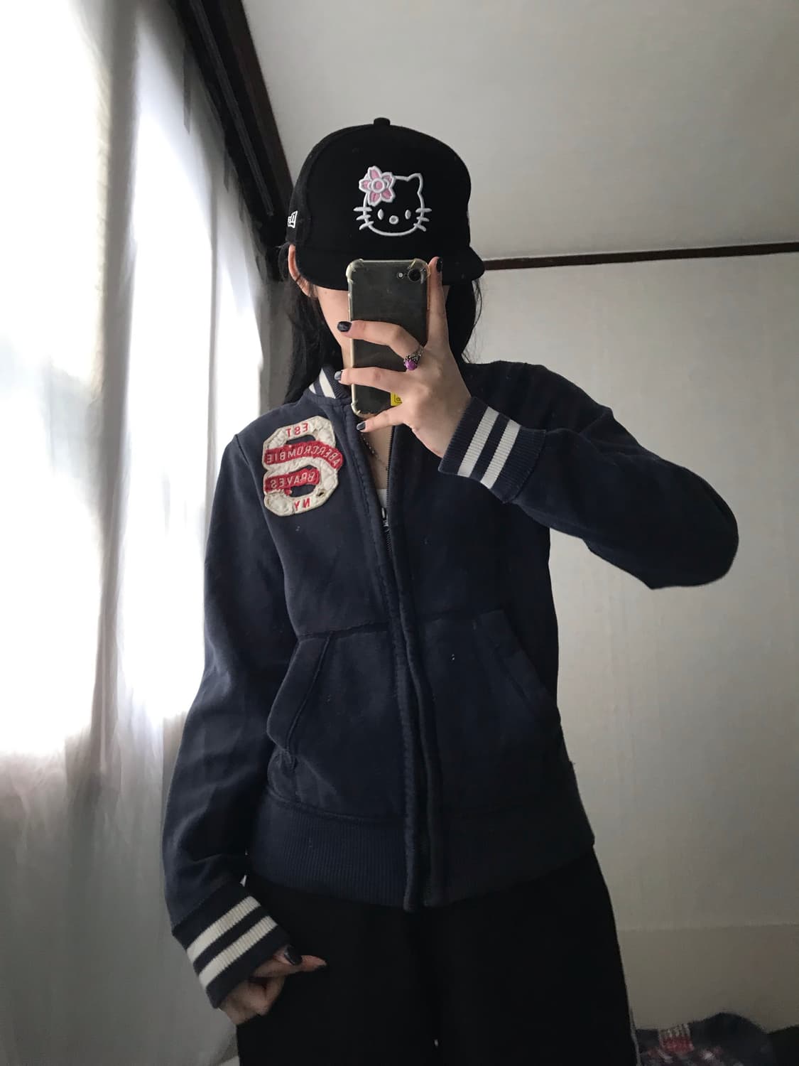 아베크롬비 네이비 면집업 상품이미지5