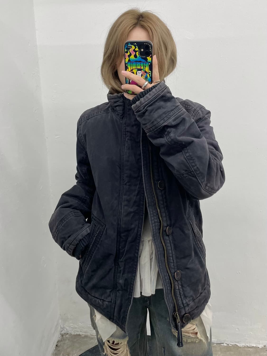 아베크롬비 헤비 울프죠 자켓  상품이미지2