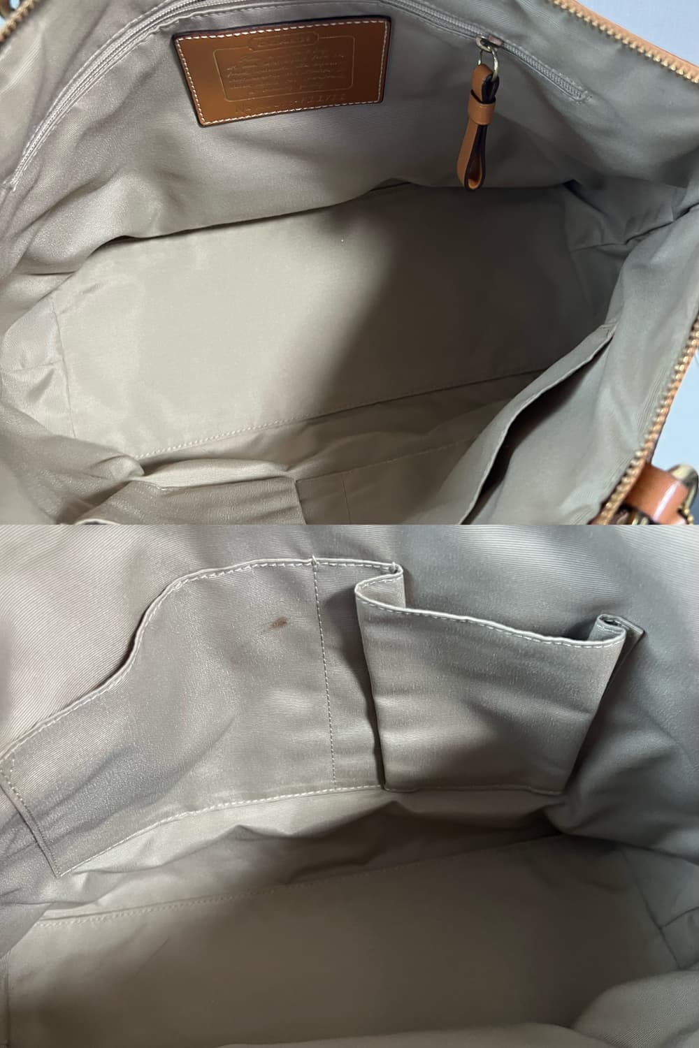 코치 패치워크 토트백 Y2K 상품이미지8