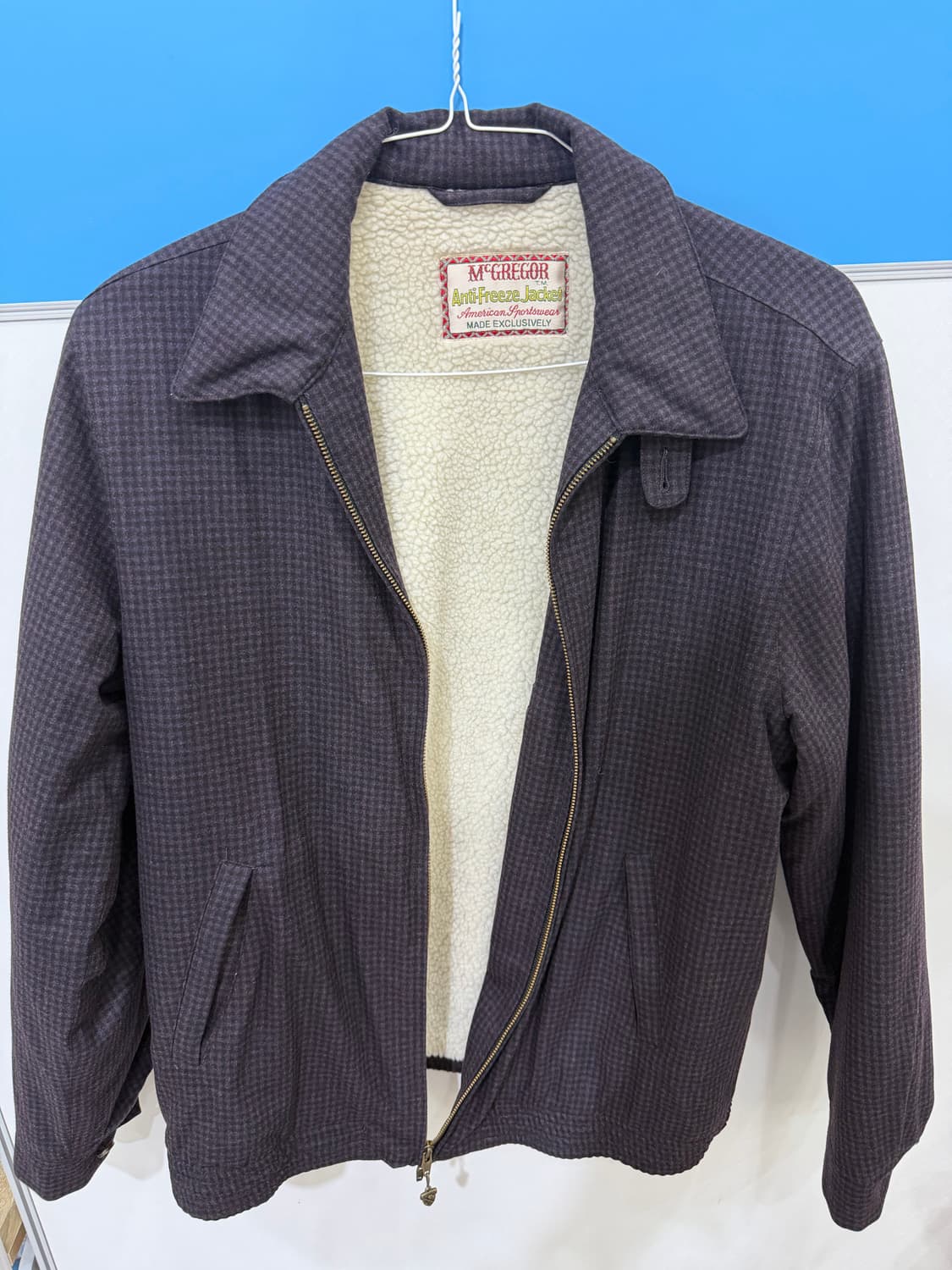 와코마리아 제냐 체크 안티프리즈자켓 상품이미지1