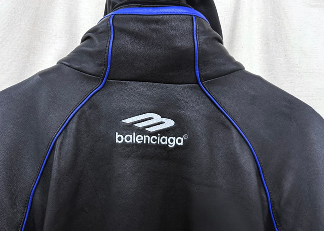 발렌시아가 레더 트랙 자켓 상품이미지7