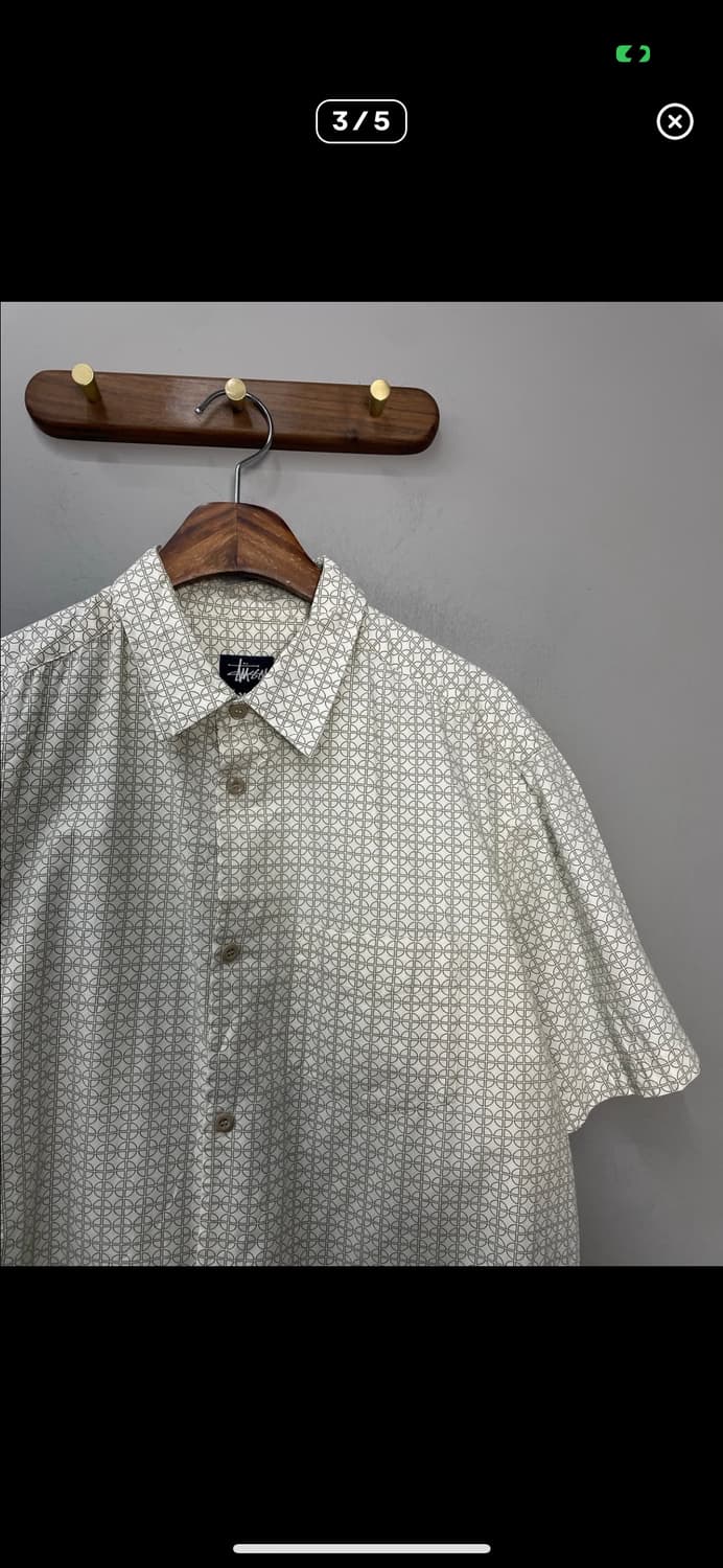 스투시 90s 채크패턴 반팔셔츠 A3420 상품이미지3