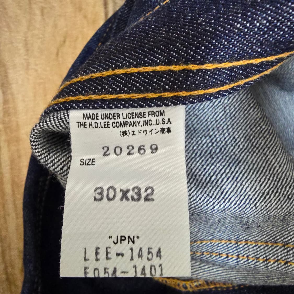 Japan Lee bush pants 30 일본 Lee 데님부시팬츠 30 상품이미지4