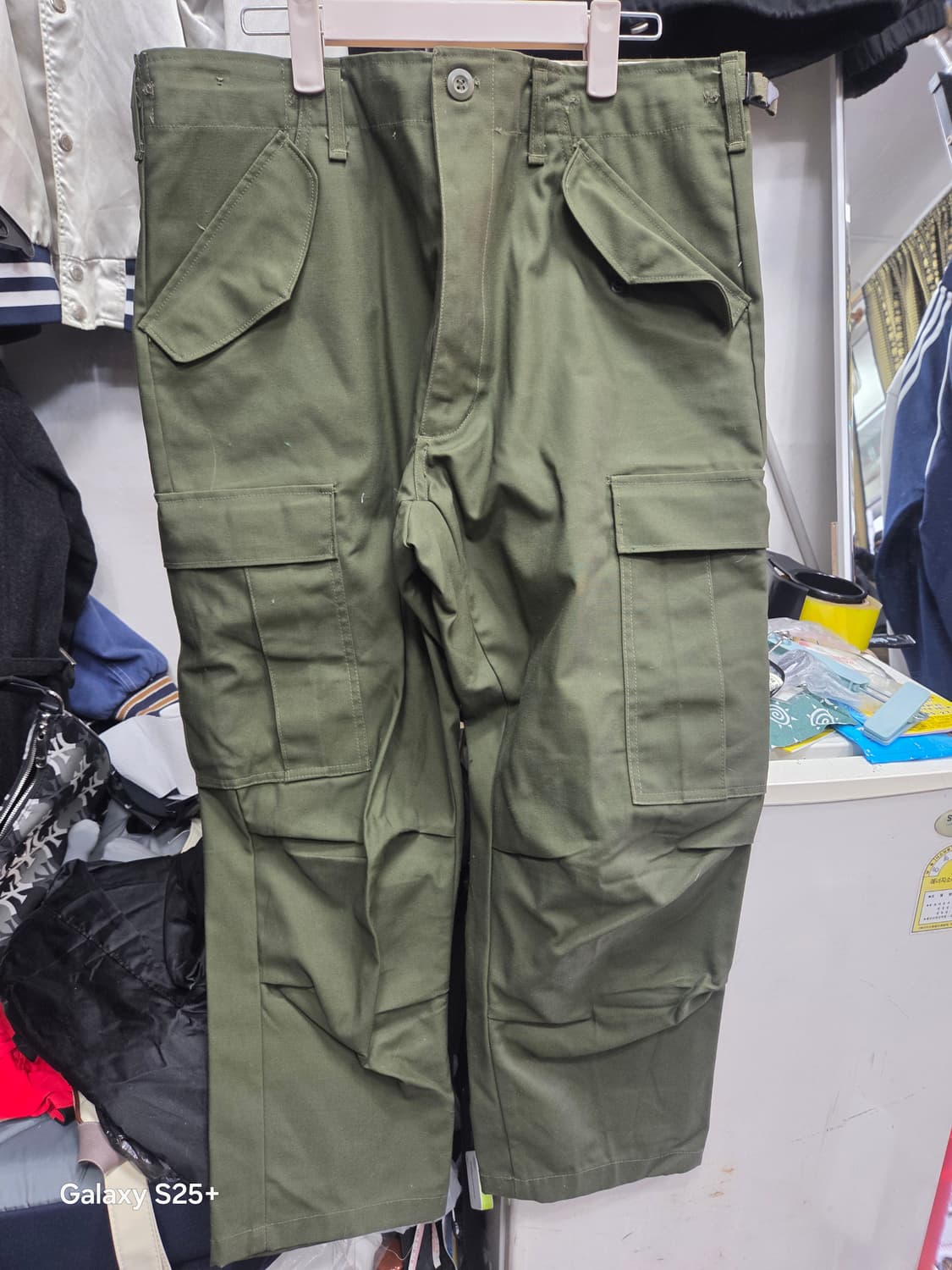 국방색   필드   카고   바지 상품이미지1