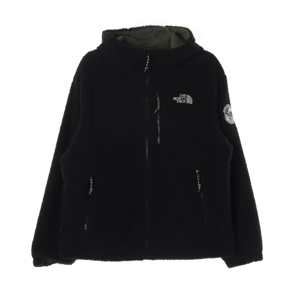 노스페이스 양면 뽀글이 바람막이 후드 집업 XL 상품이미지3