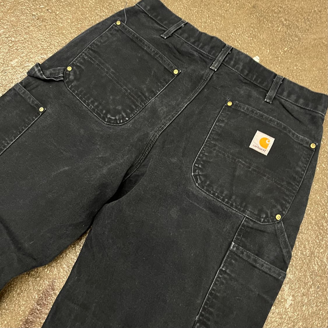 Carhartt 블랙 더블니 팬츠 (32“) 상품이미지5