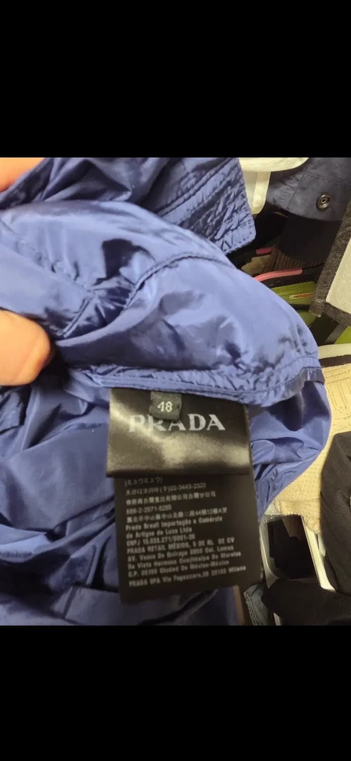 프라다 바람막이 자켓 상품이미지5
