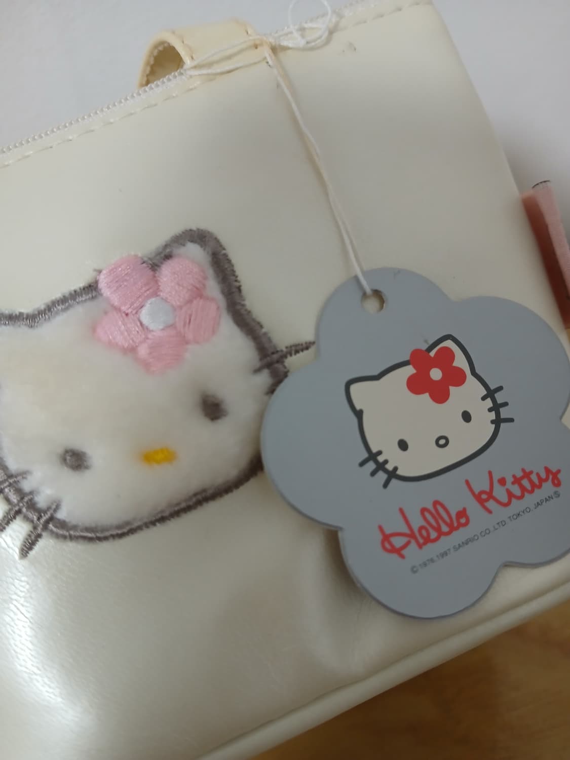 97년 빈티지 고전 헬로키티 손가방 상품이미지2