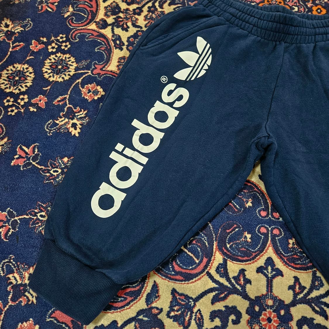 아디다스 오리지널 사이드 레터링 7부 조거 팬츠 M(95) 상품이미지2