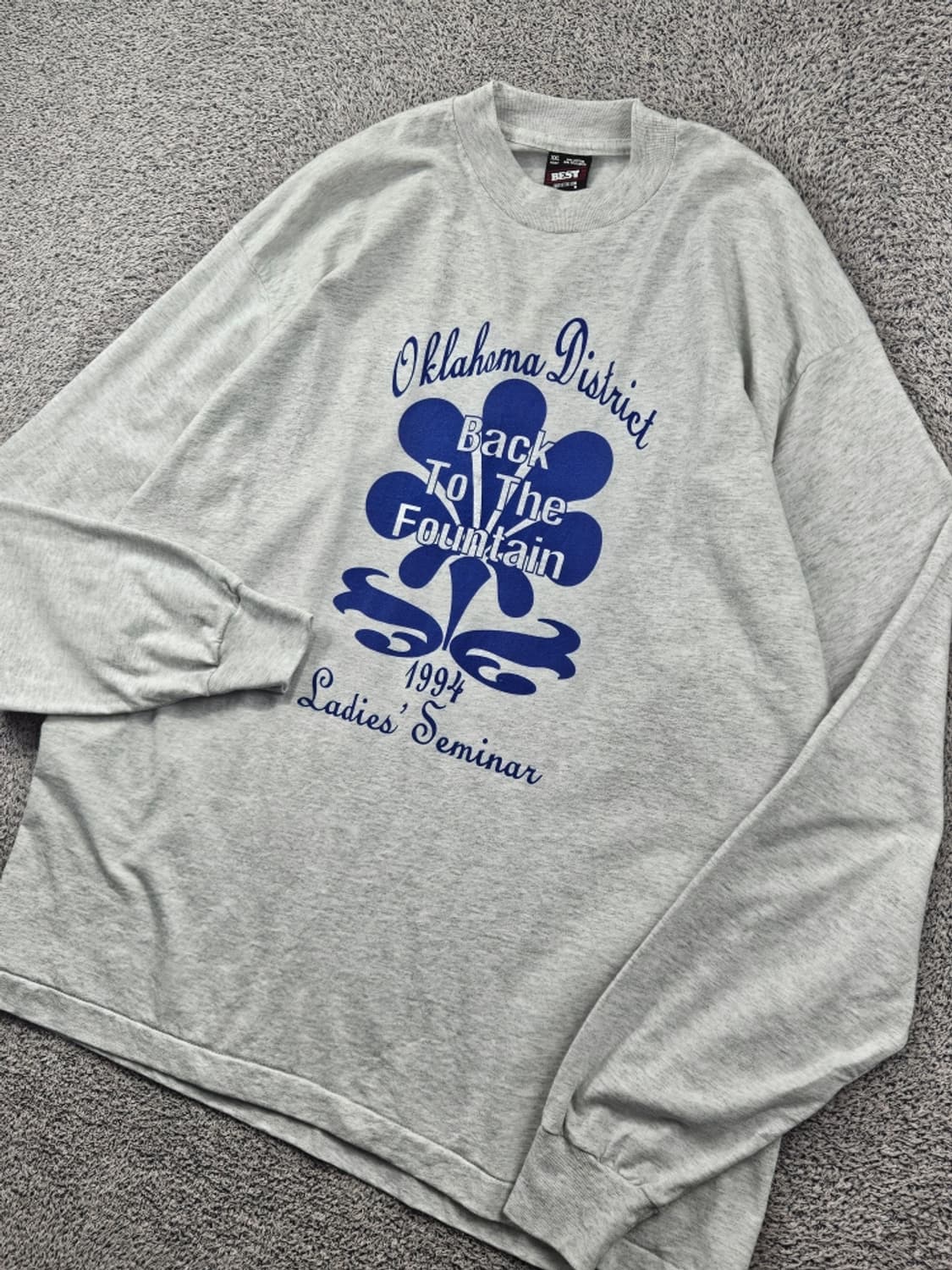 1994 USA 프룻오브더룸 싱글스티치 롱슬리브 ( 2XL )/11706 상품이미지4