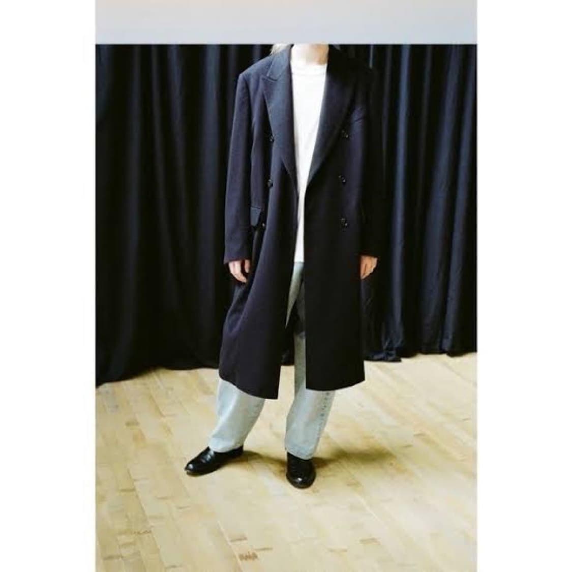 25aw comoli 코모리 캐시미어 더블 체스터 코트 3 상품이미지6