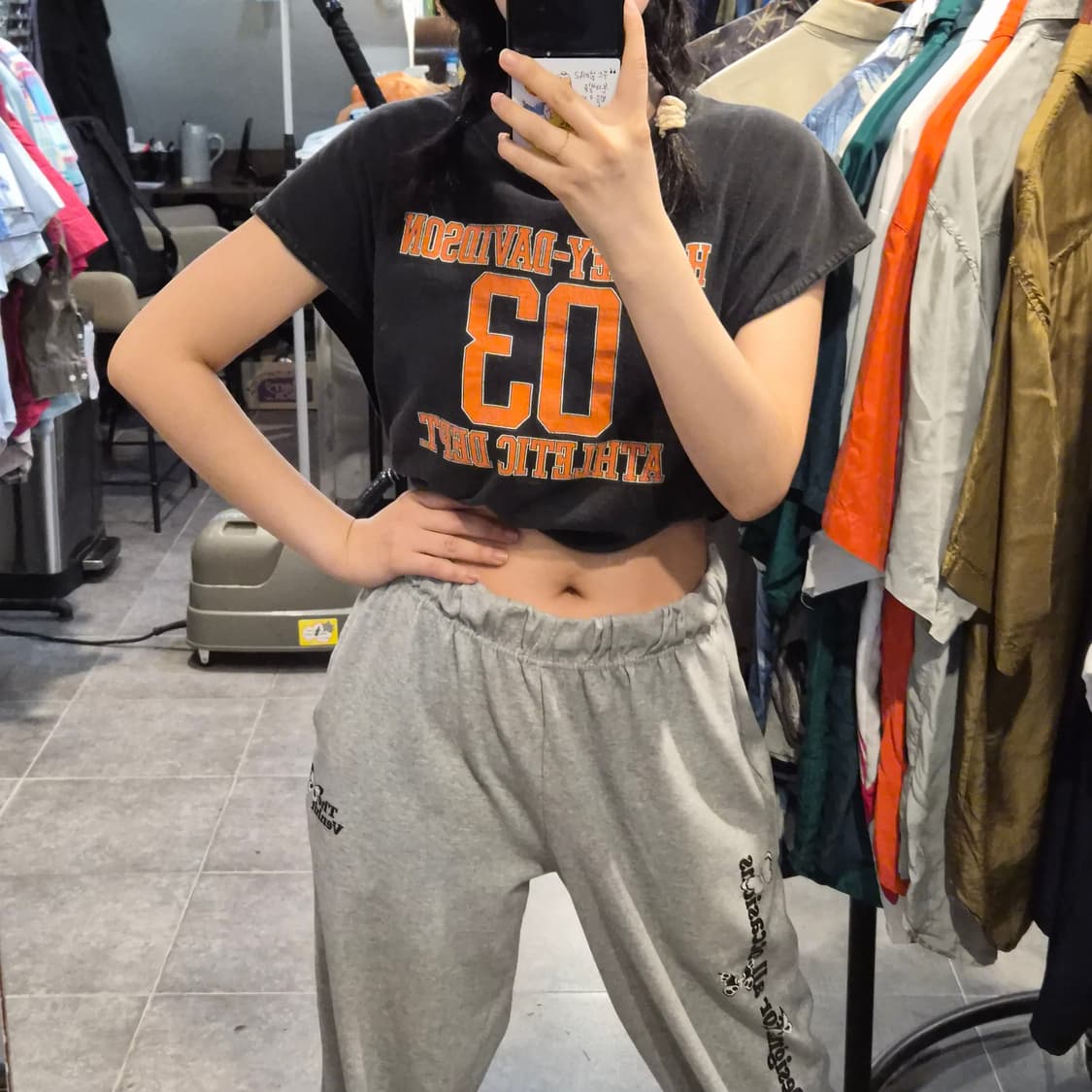 [NO.9] 할리 데이비슨 스포티 빈티지 민소매 티셔츠 상품이미지3