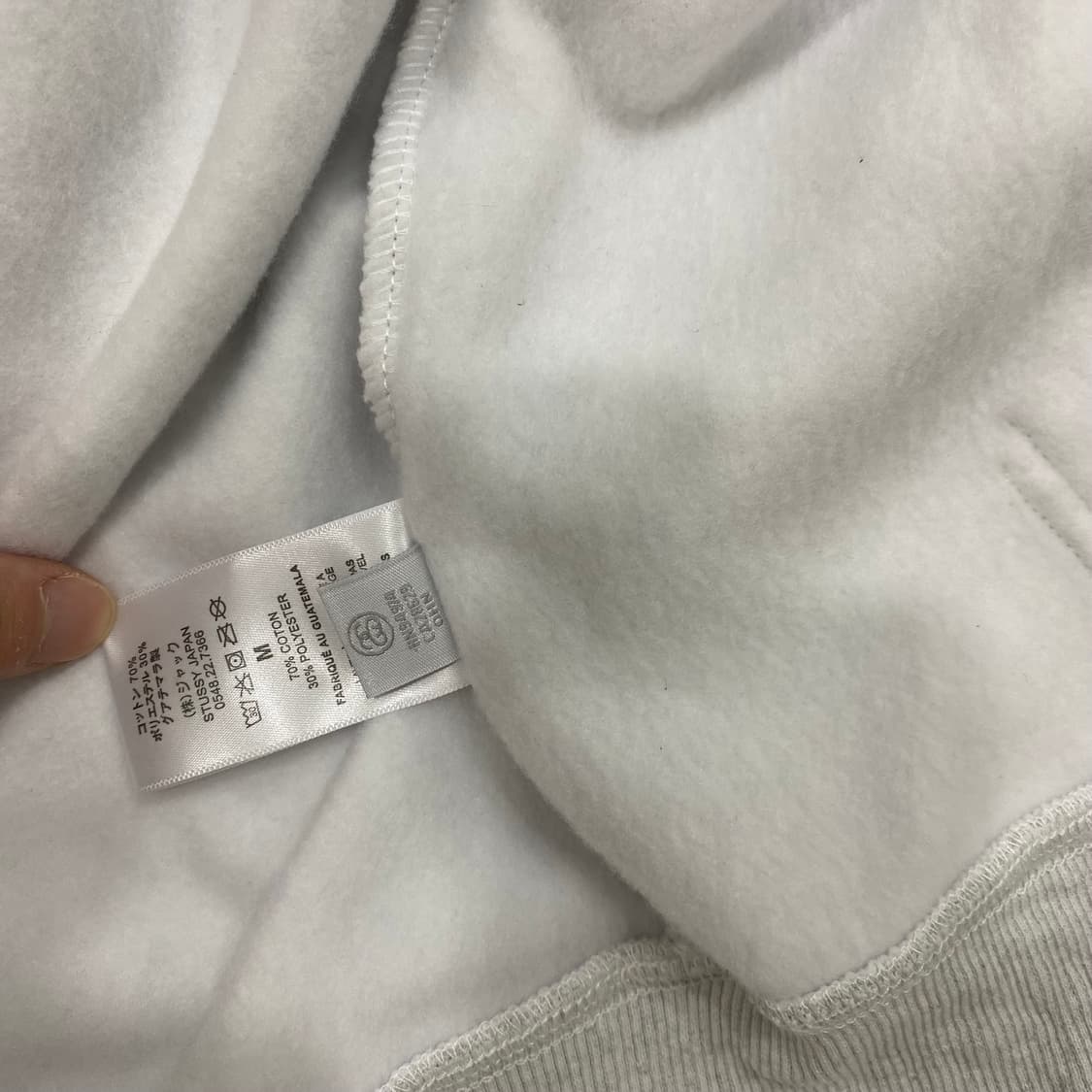 Stussy 8ball Zip Hoodie Ash Heather 상품이미지6