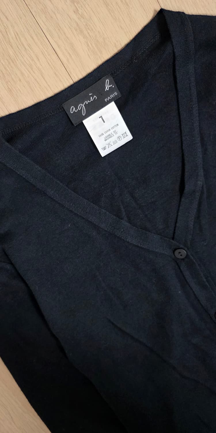 아네스베  스냅 가디건 상품이미지2