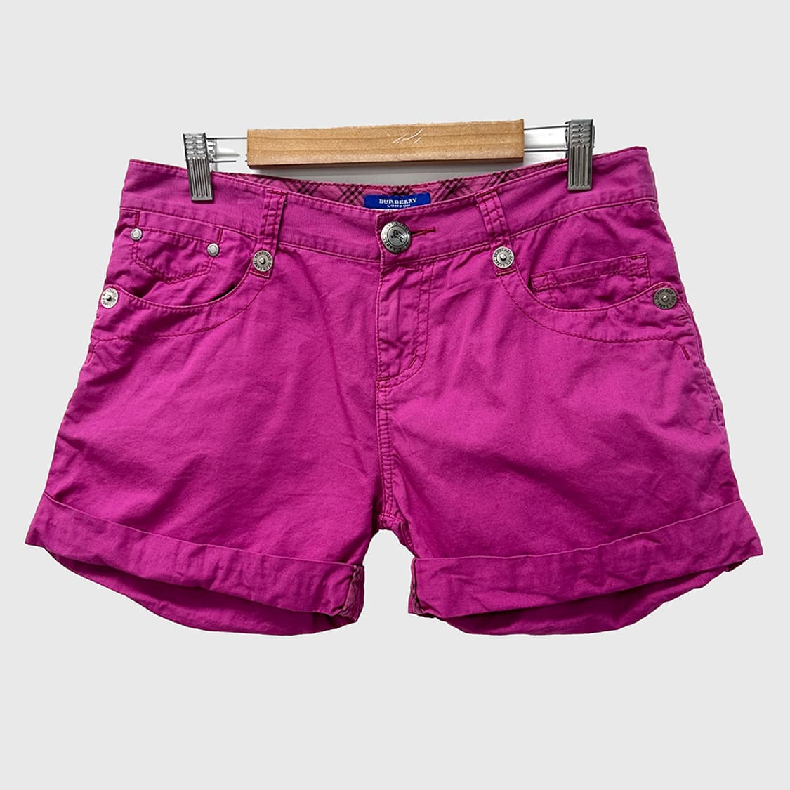버버리 블루라벨 코튼 반바지 쇼츠 여성 30인치 상품이미지1