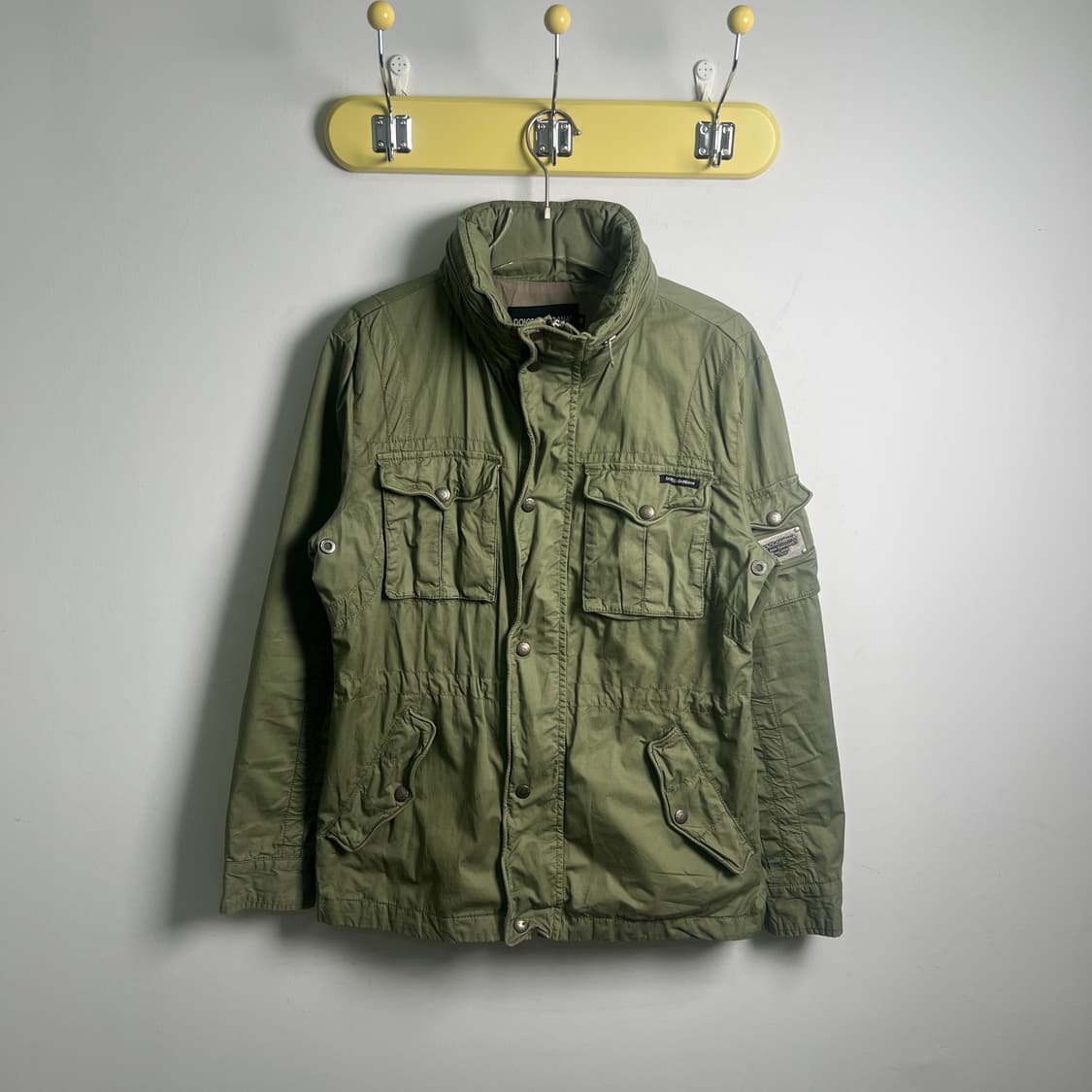 돌체앤가바나 카키 빈티지 밀리터리 야상 자켓 48 상품이미지1