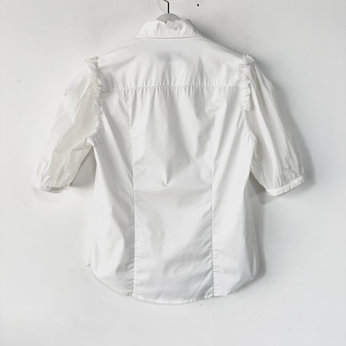 톰그레이하운드 텍스처 블록 셔츠 블라우스 상품이미지4