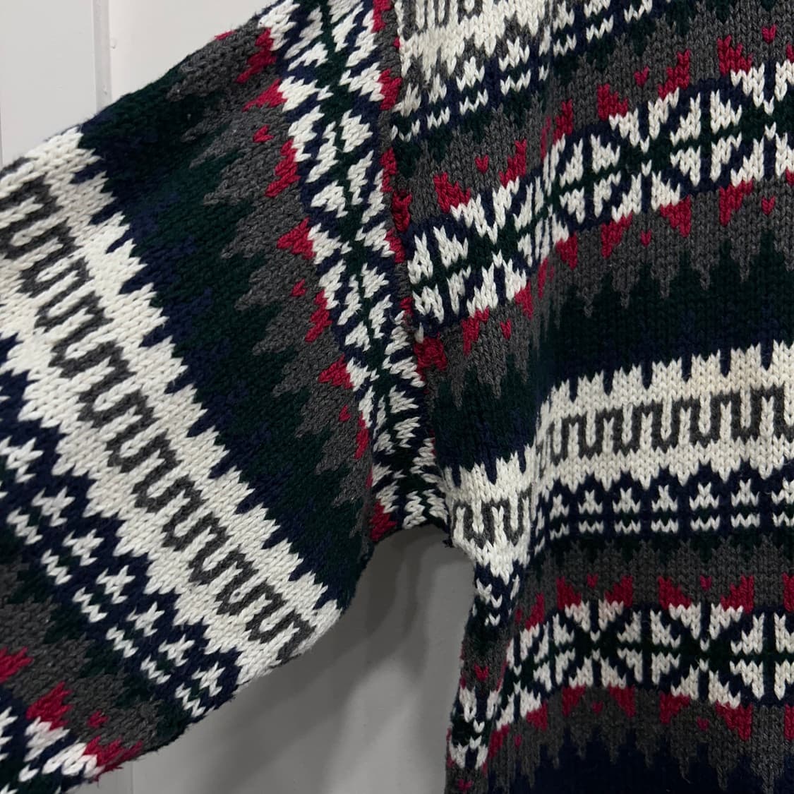 THORNTON BAY 노르딕 패턴 울 니트 상품이미지4