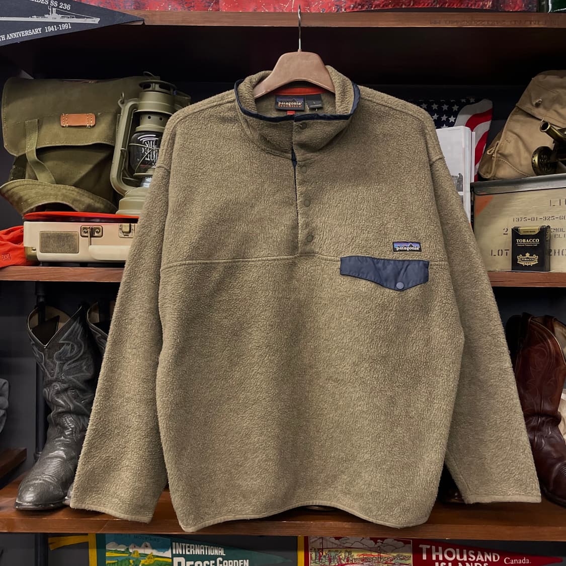 FA01 파타고니아 신칠라 스냅-T 풀오버 플리스 N19 상품이미지1