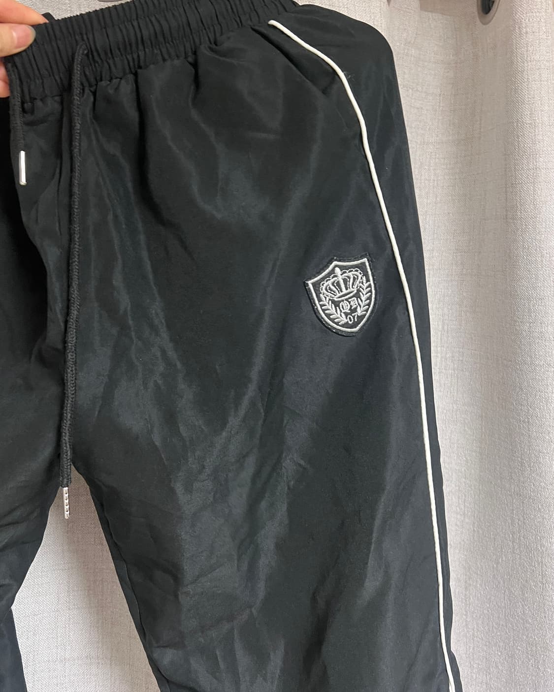 트레이닝팬츠 블랙 상품이미지4