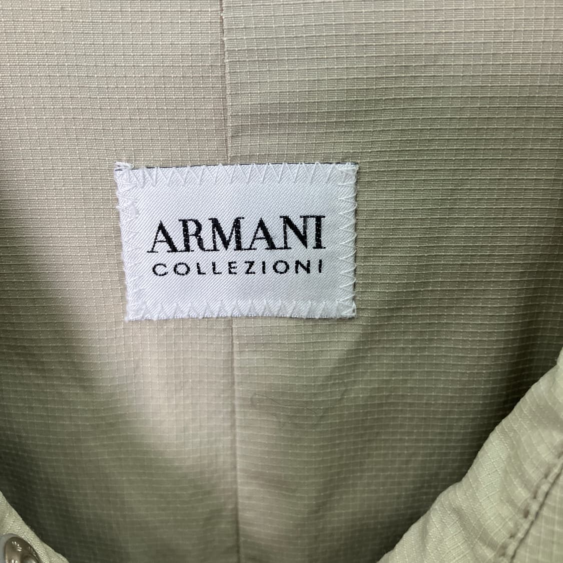 아르마니 콜레지오니 베이지 집업 자켓 50 상품이미지3
