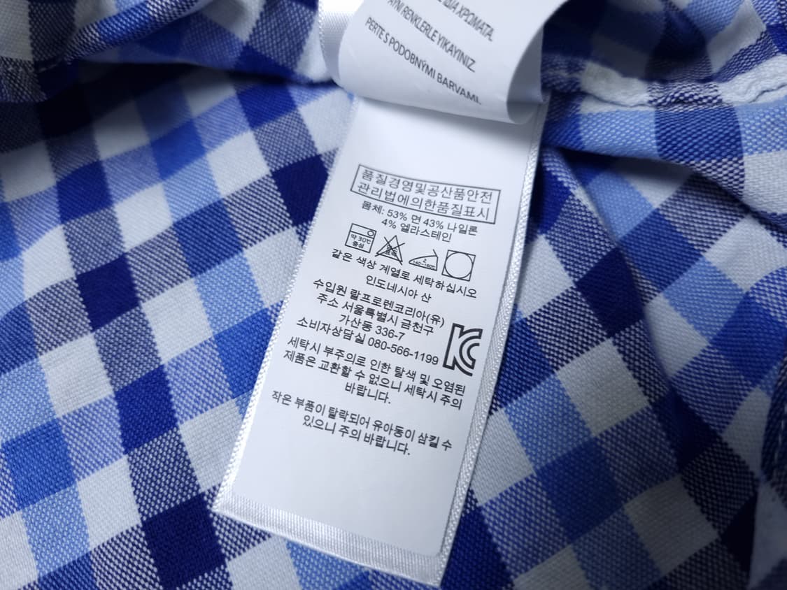 [무료배송][115]폴로 키즈 체크 반팔 셔츠 남방 상품이미지10