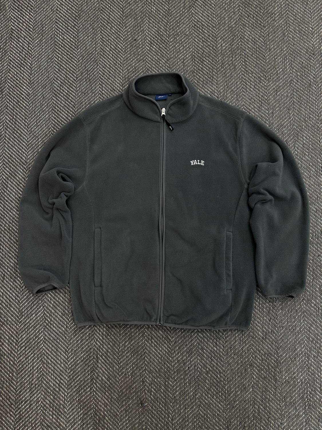 예일 후리스 집업 챠콜그레이 상품이미지1