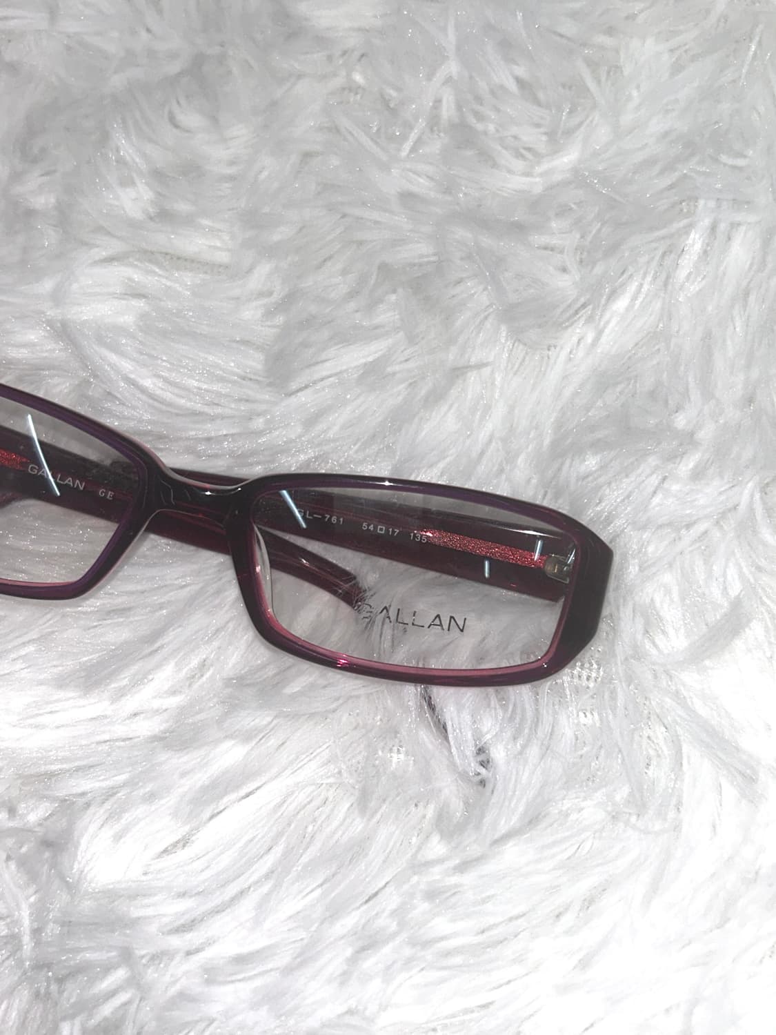 ‘GALLAN’ red glasses 상품이미지3