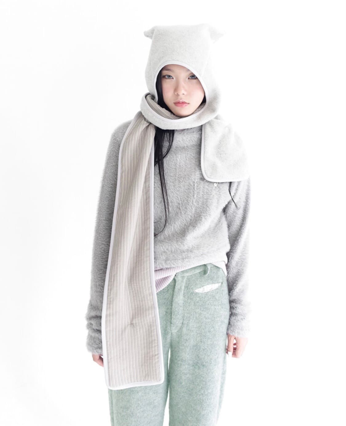 샵페어리 fleece ear hood muffler 목도리 상품이미지2