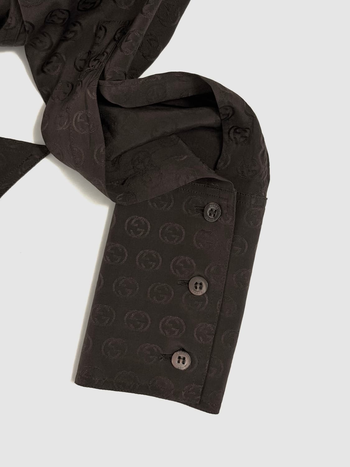 gucci silk brown shirts 상품이미지7