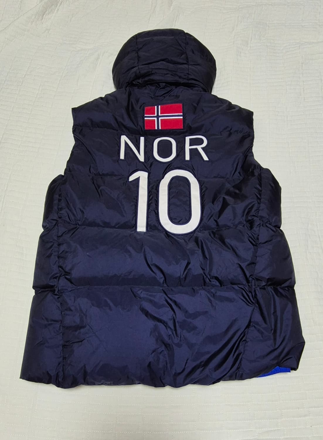 폴로 랄프로렌 치프키프 노르웨이 빅포니 네이비 패딩 조끼 베스트 s 상품이미지6