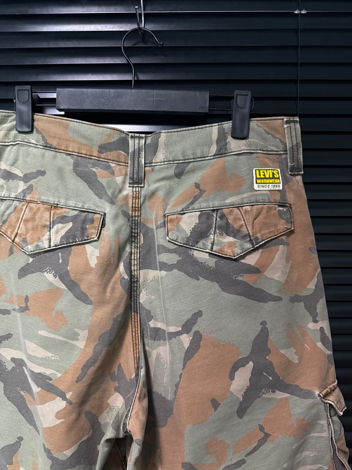 리바이스 워크웨어 카모 카고 반바지 29 빈티지 팬츠 밀리터리 건빵 바지 상품이미지1