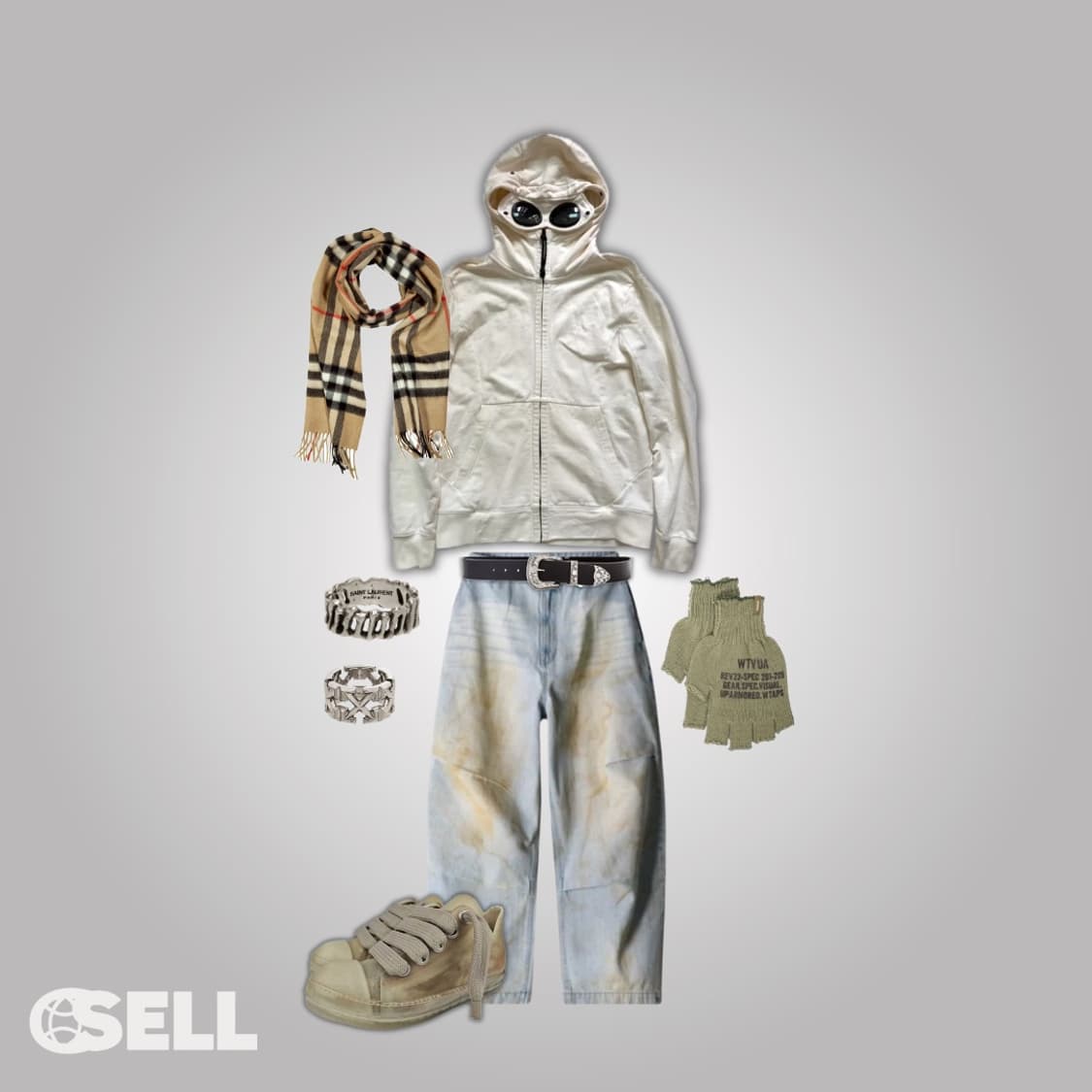 Cp컴퍼니 고글 후드집업 상품이미지2