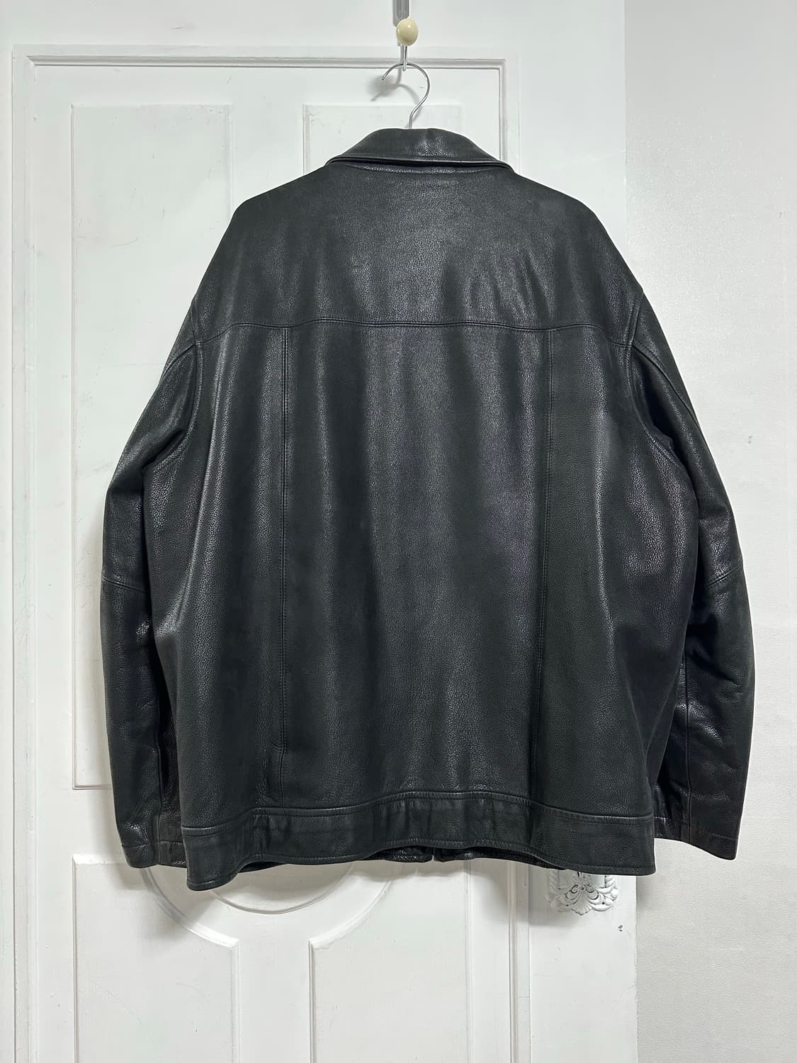 리 카우레더 싱글자켓 상품이미지2