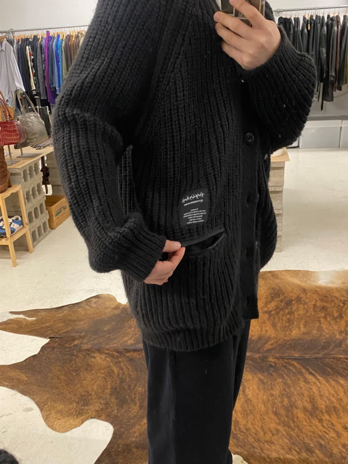 UNDERCOVER x GU cardigan 언더커버 지유 가디건 상품이미지3