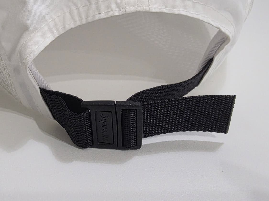 24ss 슈프림 메쉬 사이드 패널 화이트 캠프캡 상품이미지6