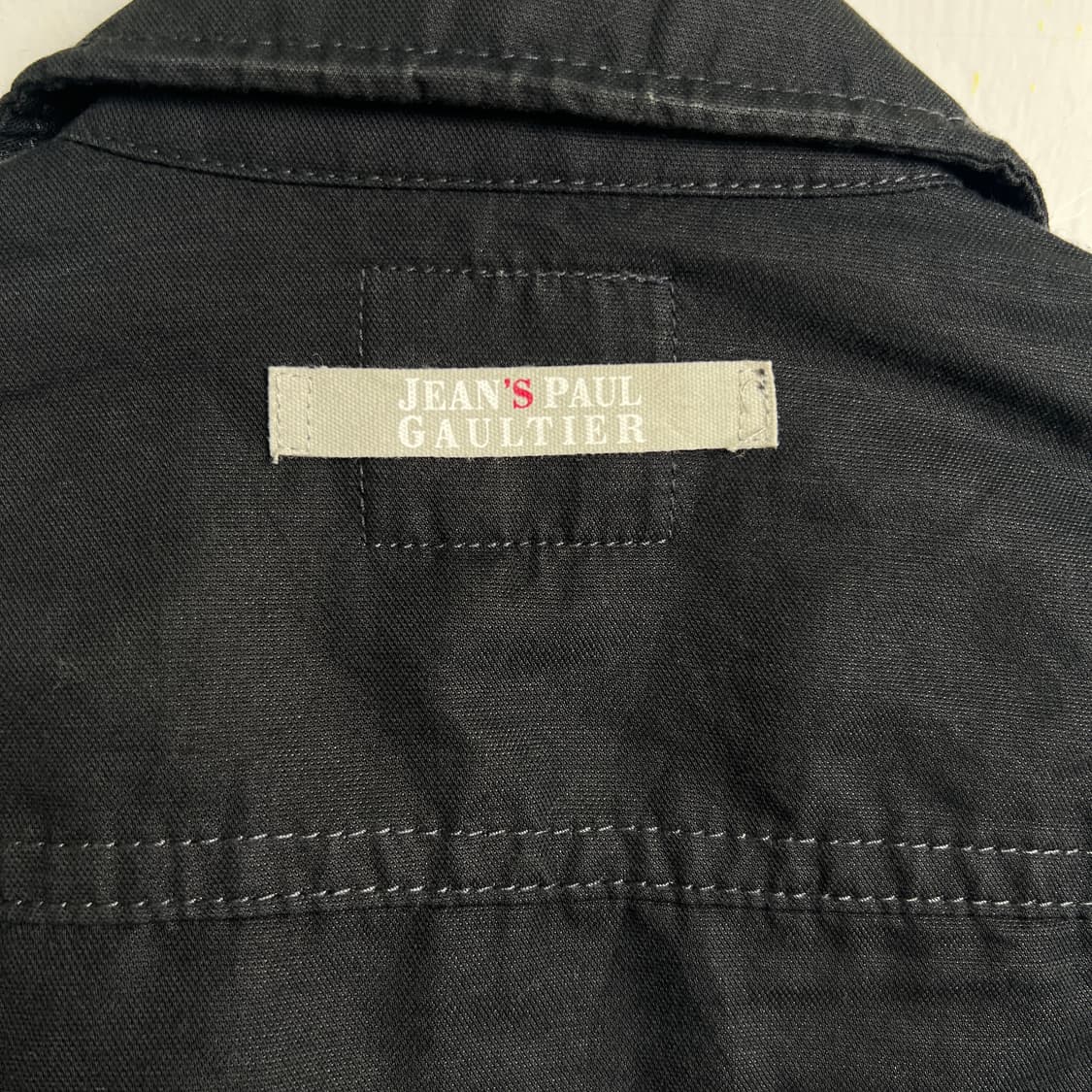 장 폴 고티에 블랙 데님 블레이저 자켓 40 상품이미지8