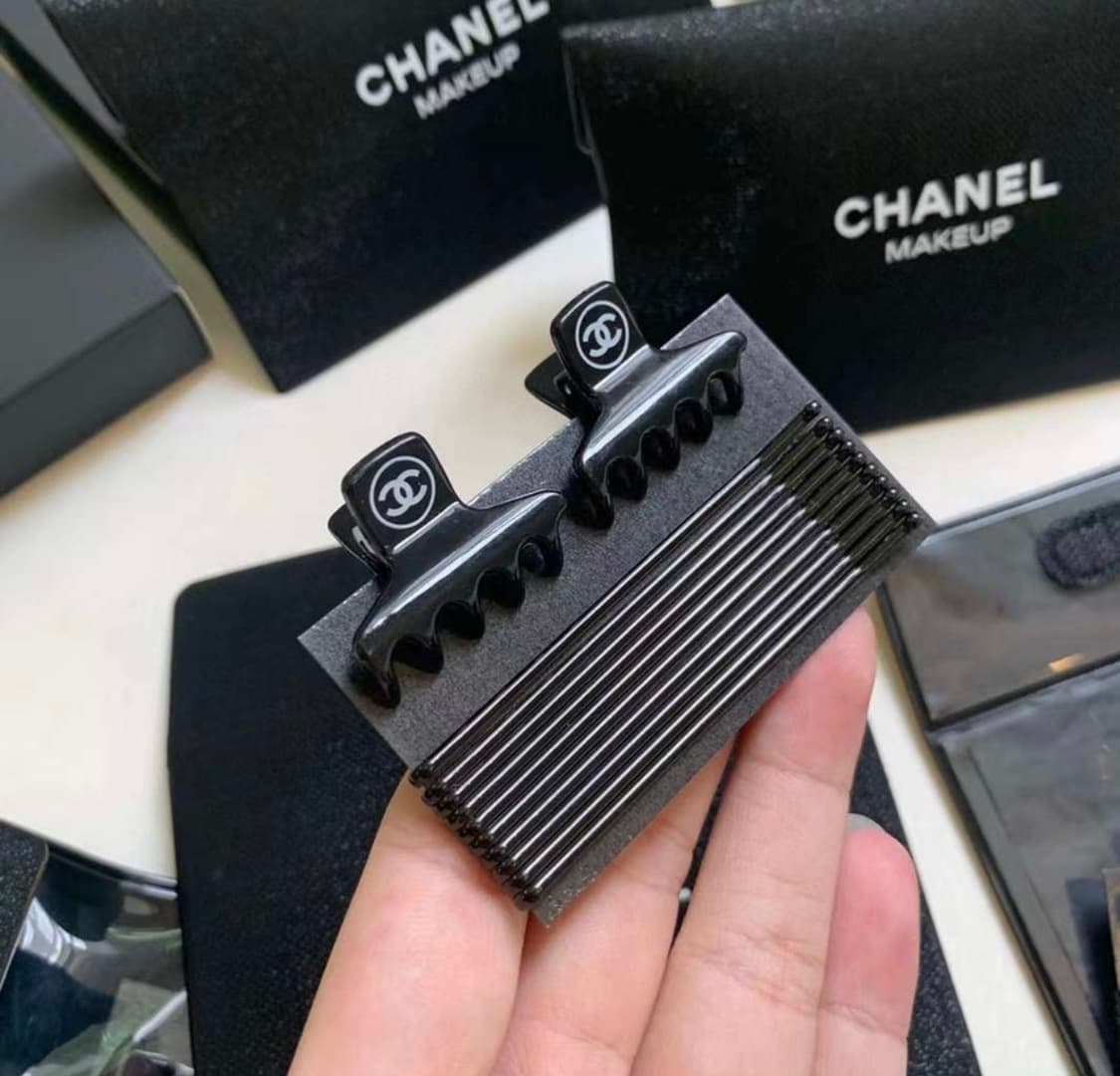 샤넬뷰티 미니 집게핀 2종 & 실핀 10개 세트  상품이미지3