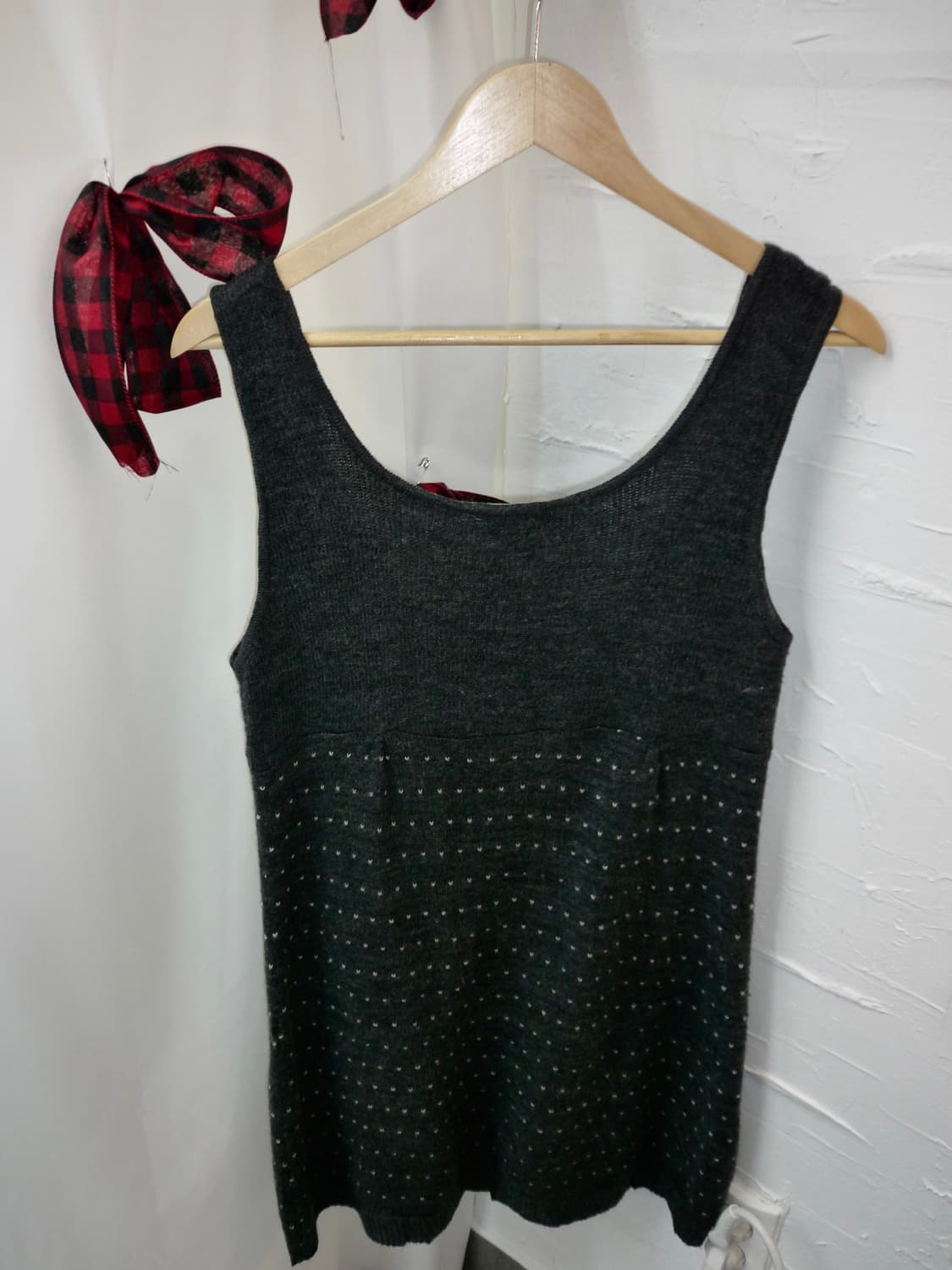 button pocket knit bustier 상품이미지6