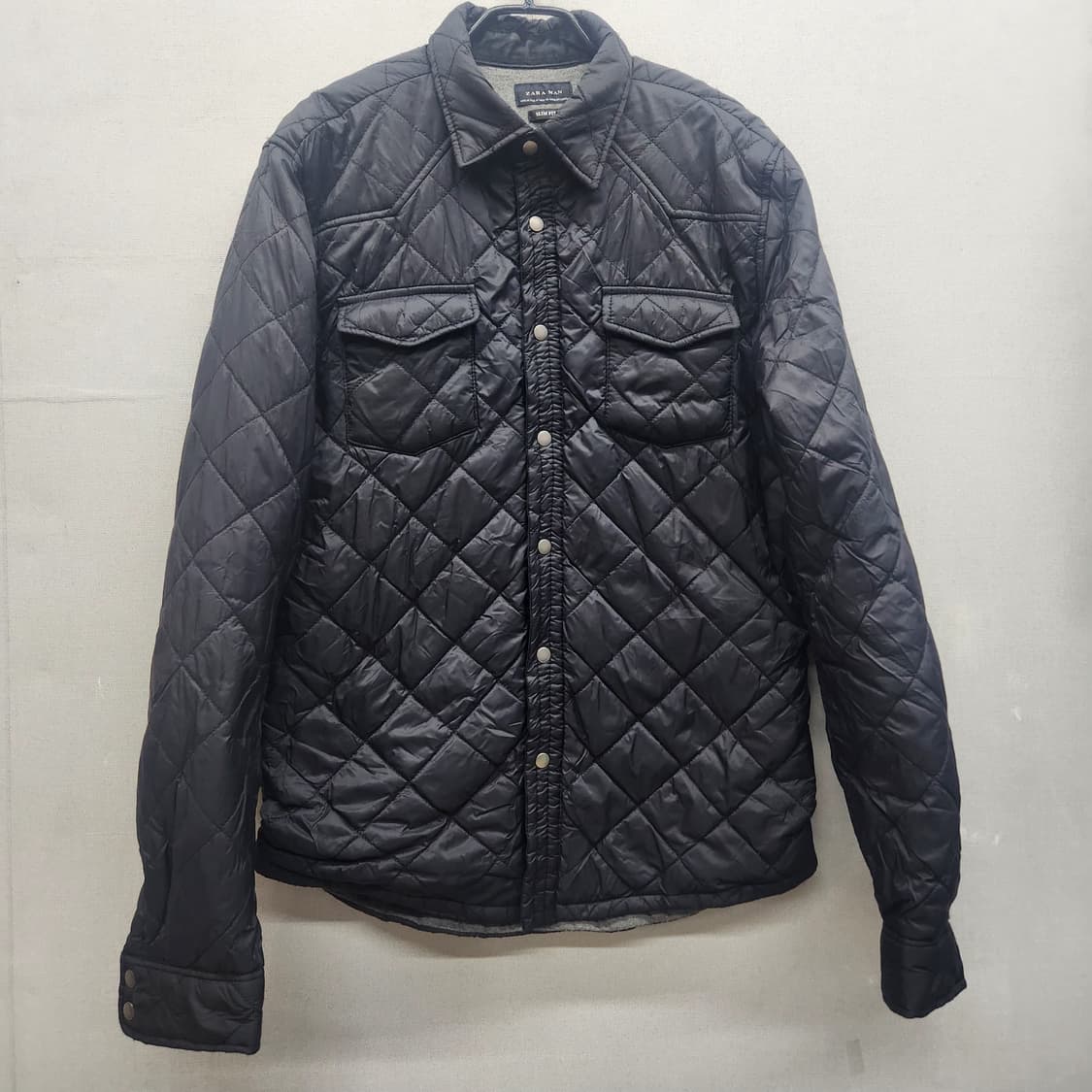 자라ZARA 퀄팅 셔츠형 자켓 M(남여공용) 상품이미지1