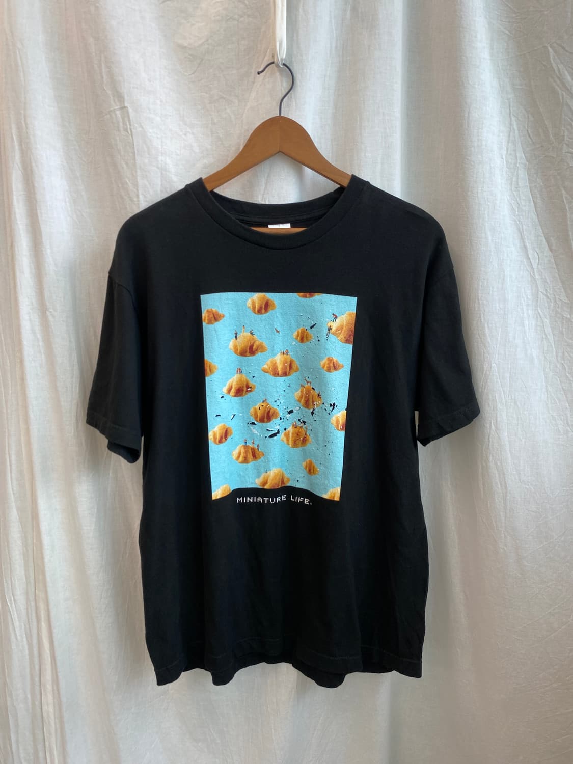 PRINTSTAR 블랙 반팔티셔츠(MEN L) 상품이미지1