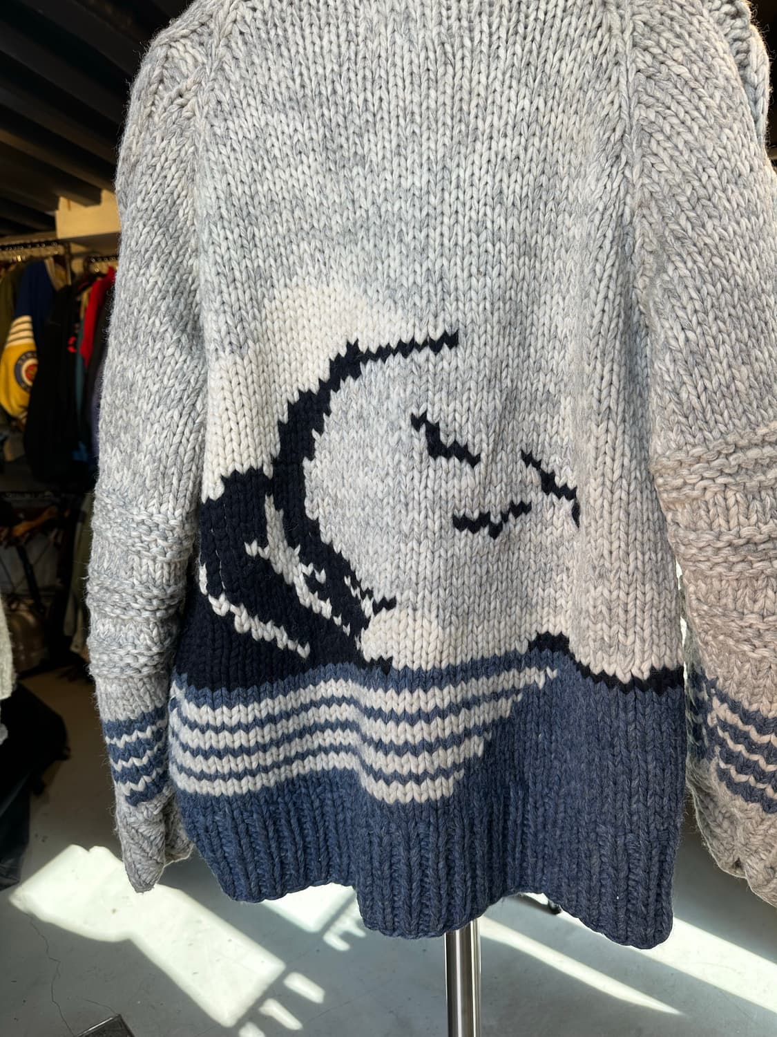 캐나다 헤비 울 코위찬 스웨터 상품이미지9