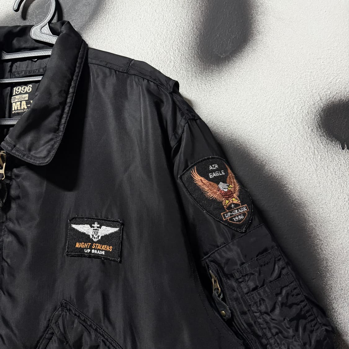 VTG 빈티지 Air Force 패치 디테일 Cwu-45p 플라이트 자켓 상품이미지3