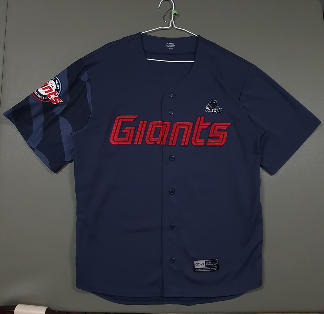 110 (2XL) 롯데자이언츠 카파 노진혁 마킹 어센틱 원정 유니폼 져지 상품이미지3