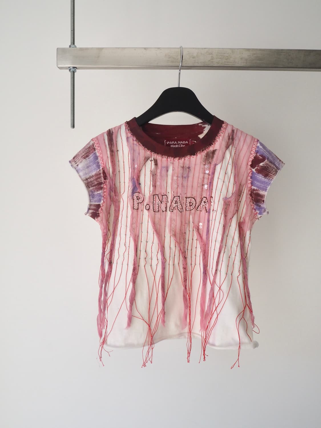 PARA NADA detail tee  상품이미지1