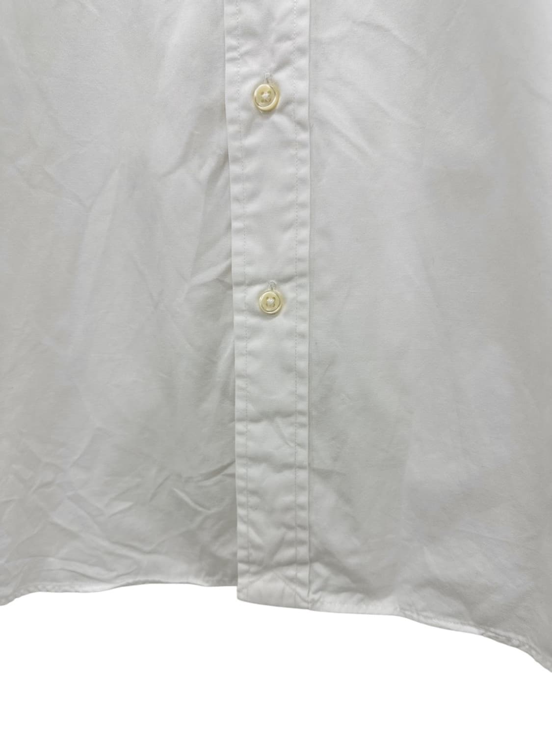 폴로 옥스포드 셔츠 화이트 (XL~2XL)  상품이미지5