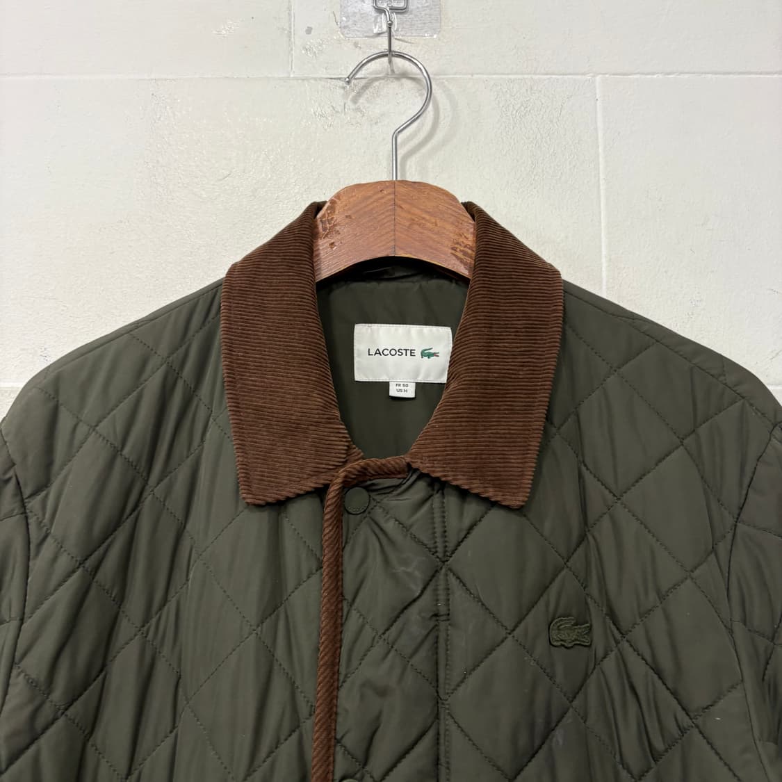 라코스테 퀄팅 코듀로이 자켓 상품이미지2