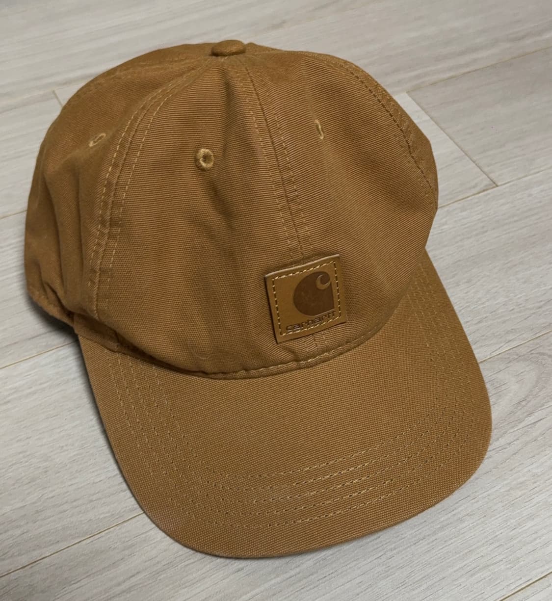 칼하트 캔버스 볼캡 해밀턴 브라운 상품이미지1