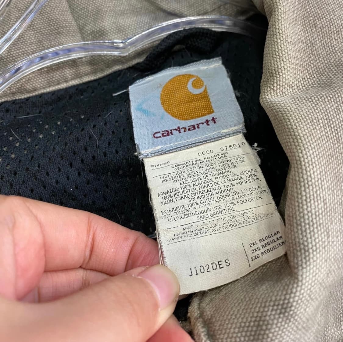 [2XL] 칼하트 00‘s J102 DES 데저트 산타페 자켓 상품이미지8