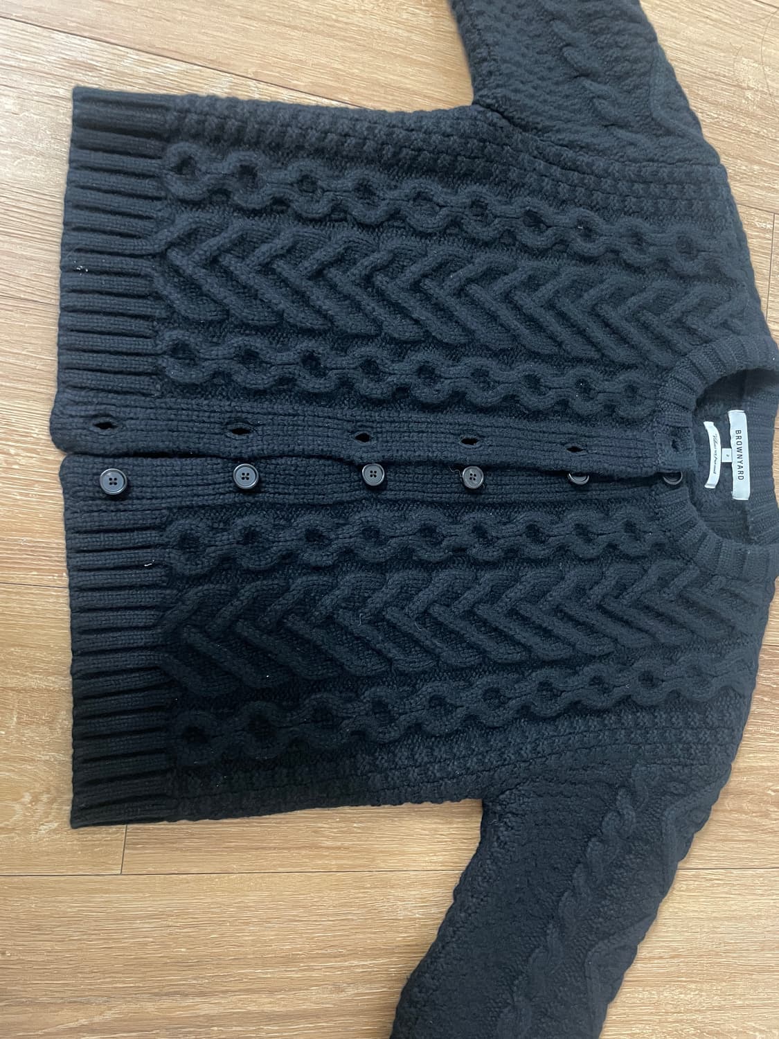 브라운야드 가디건 상품이미지2